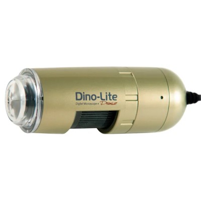 Dino-Lite Handheld USB Digital Microscope, 500x Magnification, 1.3MP CMOS Sensor, White LED Illumination AM4113T5