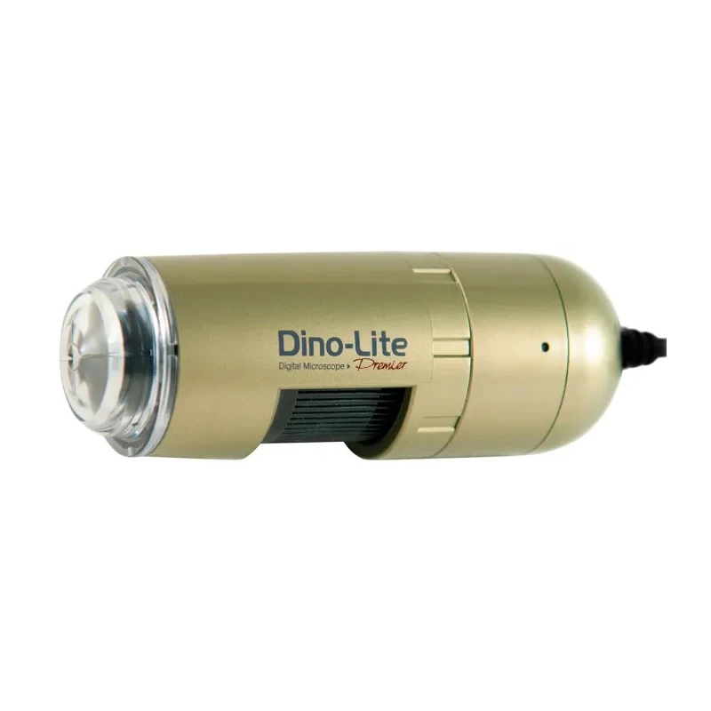 Dino-Lite Handheld USB Digital Microscope, 500x Magnification, 1.3MP CMOS Sensor, White LED Illumination AM4113T5