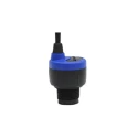 Flowline EchoPod Series Ultrasonic Level Sensor Vertical Mount Polycarbonate Housing Viton Gasket DX10