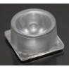 Ledil Veronica Series LED Lens 33 ° Square Beam, Polymethyl Methacrylate Material, 22.5x22.5x12.2mm CA14461_VERONICA-SQ-M