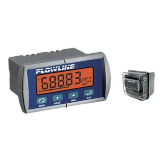 Flowline LI55 Series Level Controller DIN Rail Mount 1 Input 10V Probe Voltage 265V Supply SPDT Relay 3A 