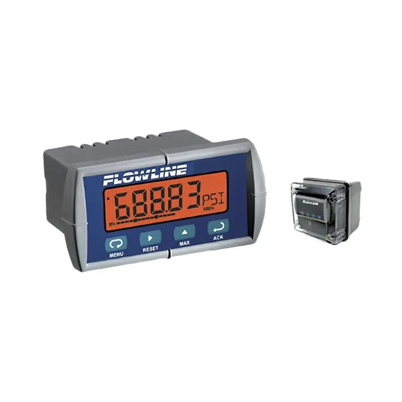 Flowline LI55 Series Level Controller DIN Rail Mount 1 Input 10V Probe Voltage 265V Supply SPDT Relay 3A 