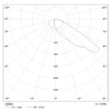 Ledil Strada-SQ Series LED Lens Asymmetric Square Beam CA13897_STRADA-SQ-FS