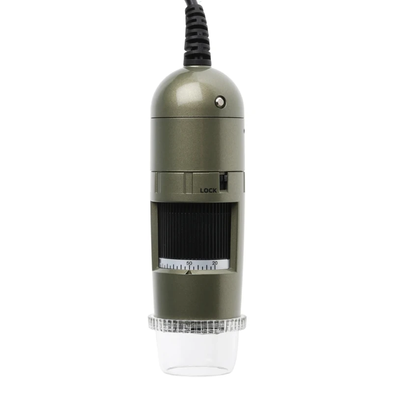 RS PRO Premier USB Digital Microscope 10x to 60x, 200x Magnification, 1280 x 1024 Pixel Resolution, White LED AM4113ZT