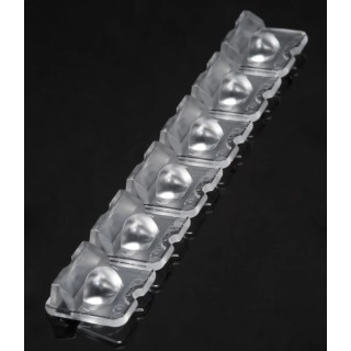 Ledil Shelly Series LED Lens Asymmetric Rectangular Beam C14274_SHELLY-T-6X1-WAS