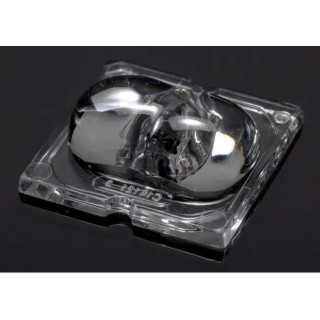 Ledil Strada-SQ Series LED Lens Asymmetric Square Beam , 25mm x 25mm x 8.2mm, Polymethyl Methacrylate CA14120_STRADA-SQ-FS2