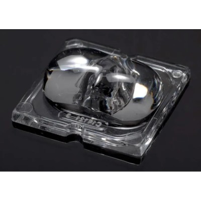 Ledil Strada-SQ Series LED Lens Asymmetric Square Beam , 25mm x 25mm x 8.2mm, Polymethyl Methacrylate CA14120_STRADA-SQ-FS2