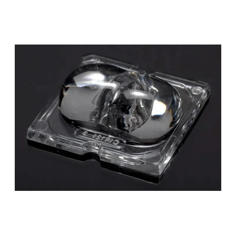 Ledil Strada-SQ Series LED Lens Asymmetric Square Beam , 25mm x 25mm x 8.2mm, Polymethyl Methacrylate CA14120_STRADA-SQ-FS2
