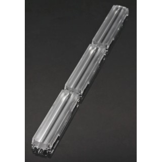 Ledil FLORENCE Series LED Lens Rectangular Shape Clear Polymethyl Methacrylate PMMA Asymmetric F14487_FLORENCE-1R-MAXI-WG