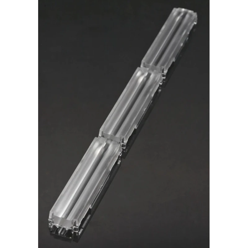 Ledil FLORENCE Series LED Lens Rectangular Shape Clear Polymethyl Methacrylate PMMA Asymmetric F14487_FLORENCE-1R-MAXI-WG