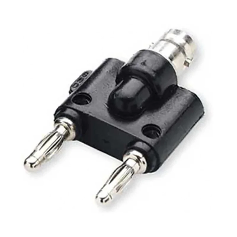 Mueller Electric Black Female Test Connector Adapter with Beryllium Copper Alloy Brass Contacts and Gold Nickel BU-00260