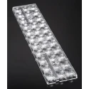 Ledil FLORENCE Series LED Lens 86 to 95° Rectangular Beam, Polymethyl Methacrylate Material, 8.45mm F13853_FLORENCE-Z90