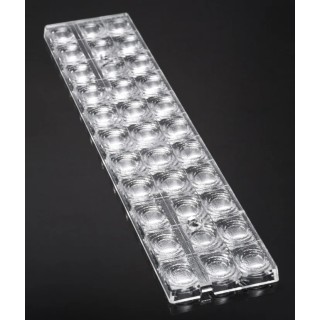 Ledil FLORENCE Series LED Lens 86 to 95° Rectangular Beam, Polymethyl Methacrylate Material, 8.45mm F13853_FLORENCE-Z90
