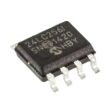 Microchip 256 kB Serial EEPROM 8-Pin SOIC Serial-I2C 24LC256-I/SN
