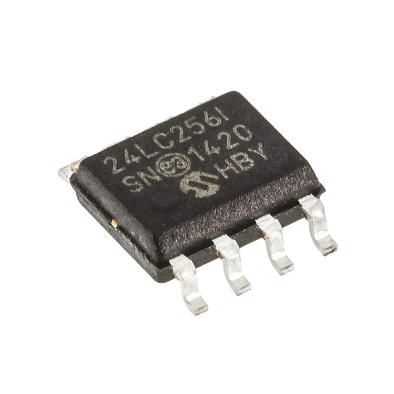 Microchip 256 kB Serial EEPROM 8-Pin SOIC Serial-I2C 24LC256-I/SN