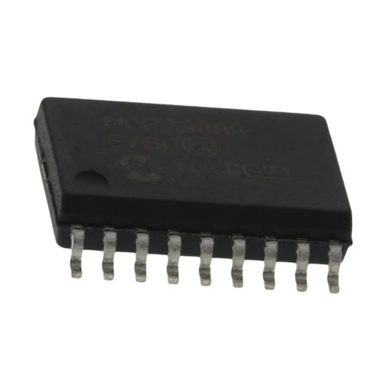 Microchip 8-Channel I/O Expander SOIC 18 MCP23008-E/SO, Surface Mount, 1.8V–5.5V Supply, 5MHz Clock Frequency