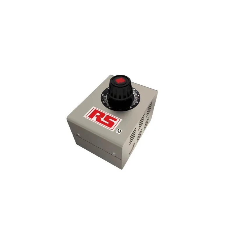 RS PRO Enclosed Surface Mount 1 Phase 1 Output Variac Transformer 240 V, 0 to 270 V, 170 VA, 0.7 A 890-2799