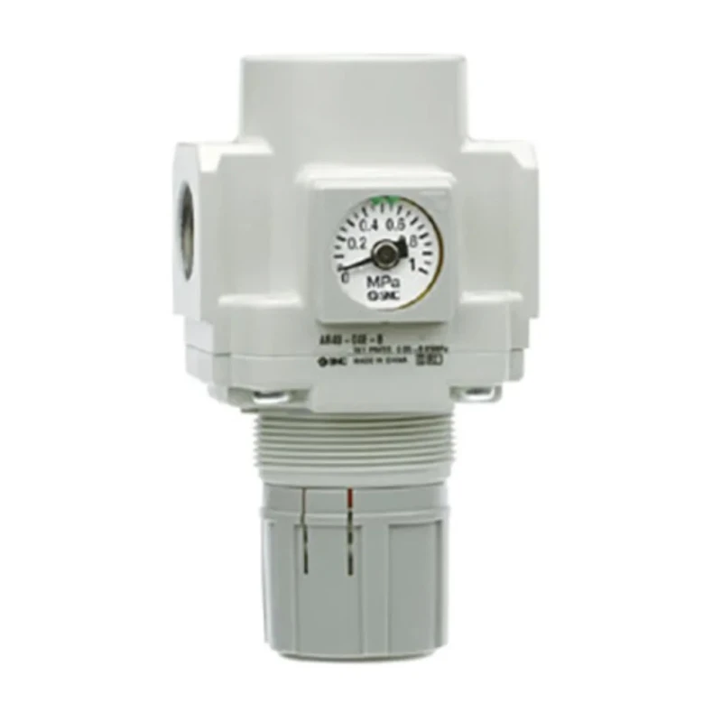 SMC Pneumatic Regulator with G 1/8 Outlet Size Polycarbonate Body Maximum Operating Temperature 60°C 0.05 MPa AR20-F01-B