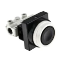 SMC Push Button (Flush) Pneumatic Manual Control Valve VM100 Series, NPT, Rc G 1/8, Zinc Die Cast Alloy, 1 MPa VM130-F01-33A