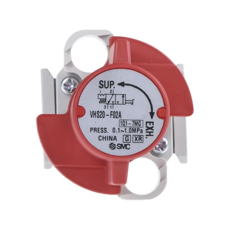 SMC Locking Shut-Off Pneumatic Manual Control Valve VHS20 Series Rc NPT G 1/4 1 MPa Die Cast Aluminium 