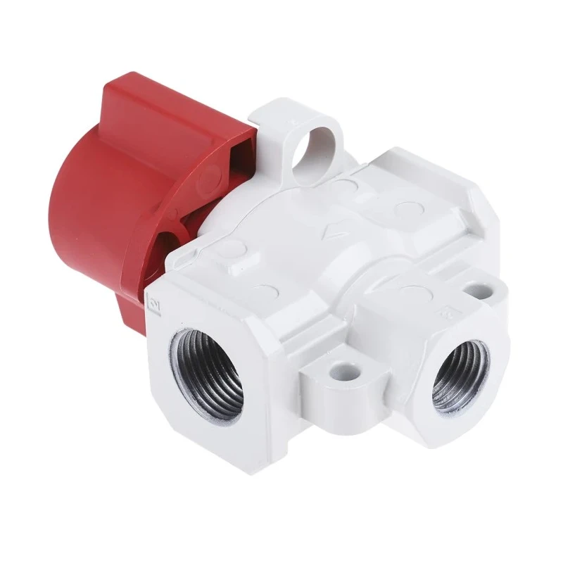SMC Locking Shut-Off Pneumatic Manual Control Valve VHS30 Series Rc NPT G 3/8 1 MPa Die Cast Aluminium VHS30