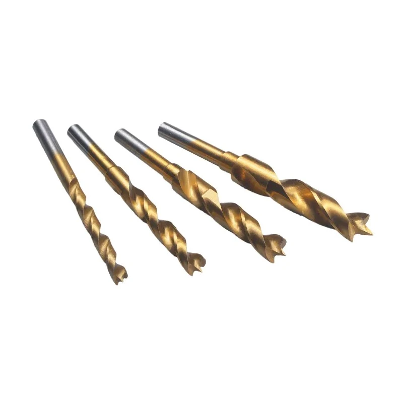 Dremel 4-Piece Titanium Coated Wood Drill Bit Set 3-6mm Shank Diameter 3.2mm for Dremel Tools 26150636JA