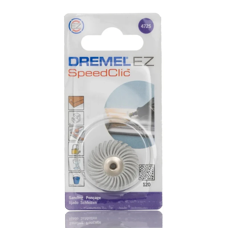 Dremel 1-Piece Abrasive Brush Multitool Accessory 15000 RPM Compatible with Dremel Rotary Tools 2615S472JA