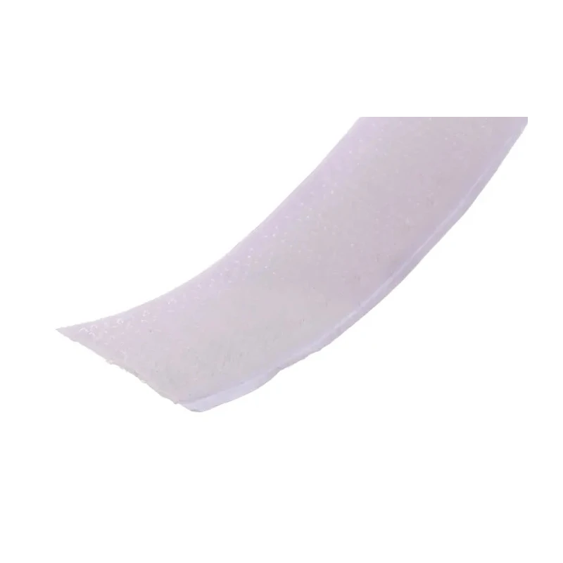 RS PRO White Adhesive Rubber Hook & Loop Tape 20mm x 5m 890-4146