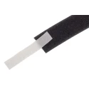 RS PRO Black Hook & Loop Tape 20mm Width 5m Length Polyamide Loop Type 100°C Max Operating Temperature 890-4225