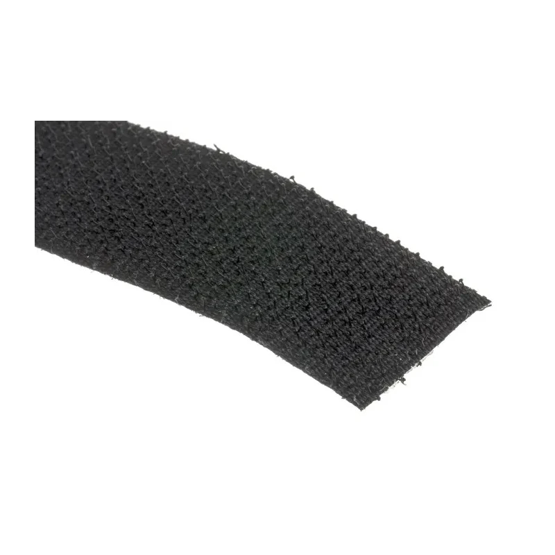 RS PRO Black Hook Tape 20 mm Width x 5 m Length Synthetic Rubber Adhesive Tape 890-4161
