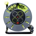 RS PRO 50 m 4 Socket Type G Cable Reel with 13A Current, 240V, Polyvinyl Chloride Jacket 889-2504