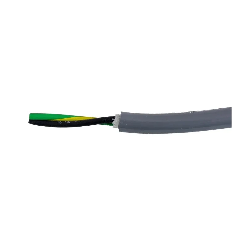 Alpha Wire Ecogen Ecoflex PUR Control Cable, 2 Cores, 0.33mm² 22 AWG, Unscreened, 600V, Grey Modified 80014 SL005