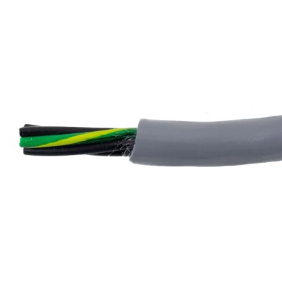 Alpha Wire Ecogen Ecoflex PUR Control Cable 5 Cores 0.5mm² 20 AWG Unscreened 30m Grey Modified Polyphenylene 80022 SL005