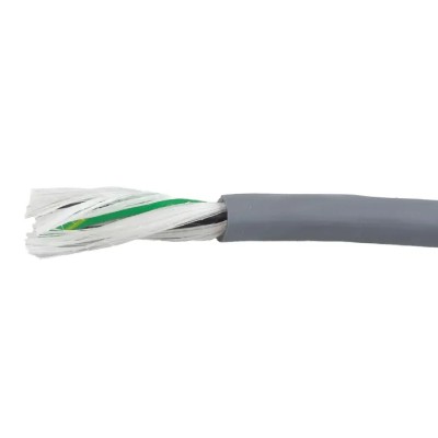 Alpha Wire Ecogen Ecoflex PUR Control Cable, 3 Cores, 2mm² 14 AWG, Unscreened, 30m, Grey Modified Polyphenylene 80052 SL005
