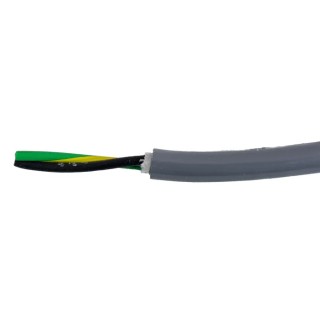Alpha Wire Ecogen Ecoflex PUR Control Cable, 2 Cores, 0.5mm² 20 AWG, Unshielded, Grey Modified Polyphenylene 80020 SL005