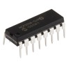 Microchip 8-Channel 12-Bit Successive Approximation Register (SAR) Analog-to-Digital Converter 100 ksps 16-Pin MCP3208-CI/P