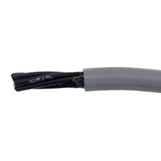 Alpha Wire Ecogen Ecoflex PUR Control Cable 7 Cores 0.5mm² 20 AWG Unscreened 600V 30m Grey Modified 80024 SL005