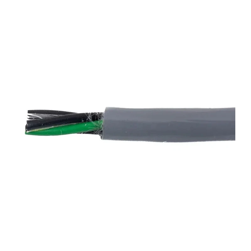 Alpha Wire Ecogen Ecoflex PUR Control Cable 4 Cores 2mm² 14 AWG Unshielded 30 m Grey Modified Polyphenylene Ether 80053 SL005
