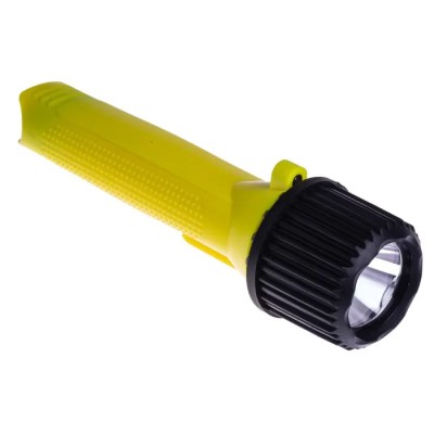 RS PRO ATEX Intrinsically Safe LED Torch Yellow 133 lm, 174 mm 890-2991