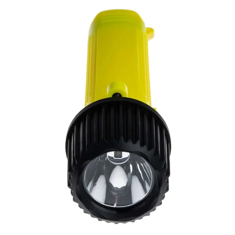 RS PRO ATEX Intrinsically Safe LED Torch Yellow 133 lm, 174 mm 890-2991
