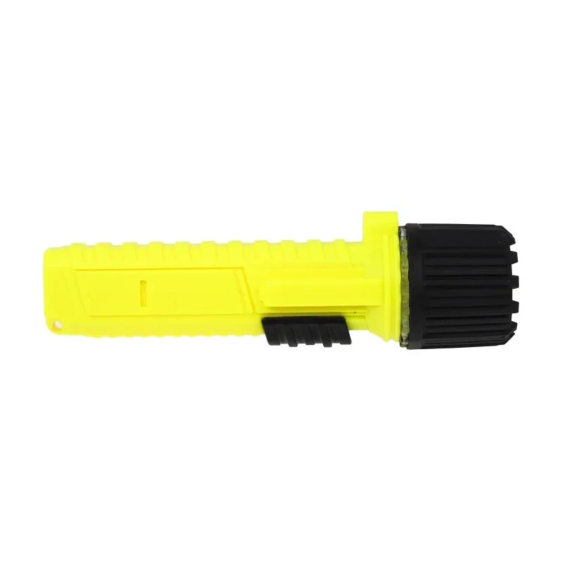 RS PRO ATEX Intrinsically Safe LED Torch Yellow 157 lm Luminous Flux, IP67 Rated Waterproof, 172 mm Length 890-2995