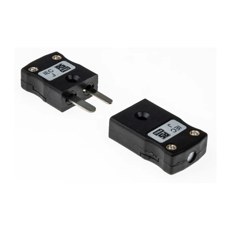 RS PRO Thermocouple Connector for Use with Type J Thermocouple IEC RoHS Compliant 891-9012