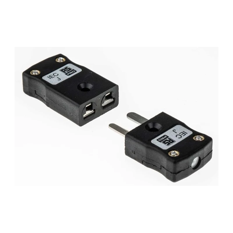 RS PRO Thermocouple Connector for Use with Type J Thermocouple IEC RoHS Compliant 891-9012