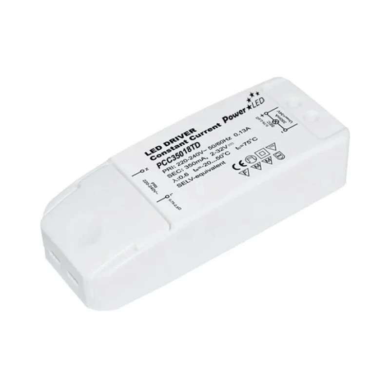 PowerLED Indoor Constant Current LED Driver Module Surface Mount, 2V-34V Output Voltage, 12W Power, 350mA Driver Current IP20