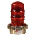Dialight LED Beacon Steady Burn Visual Signal Light 120V AC Height 283.1mm Base Diameter 147mm 860-1R01-001