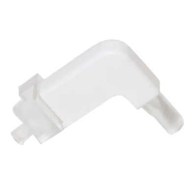 Bivar Surface 1-Way Right Angle Rigid LED Light Pipe Clear 2.8 mm RLP1-400-650