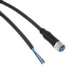TE Connectivity Female 3 Way Straight to Unterminated Free End Sensor Actuator Cable 1.5m 60V AC 1-2273001-1