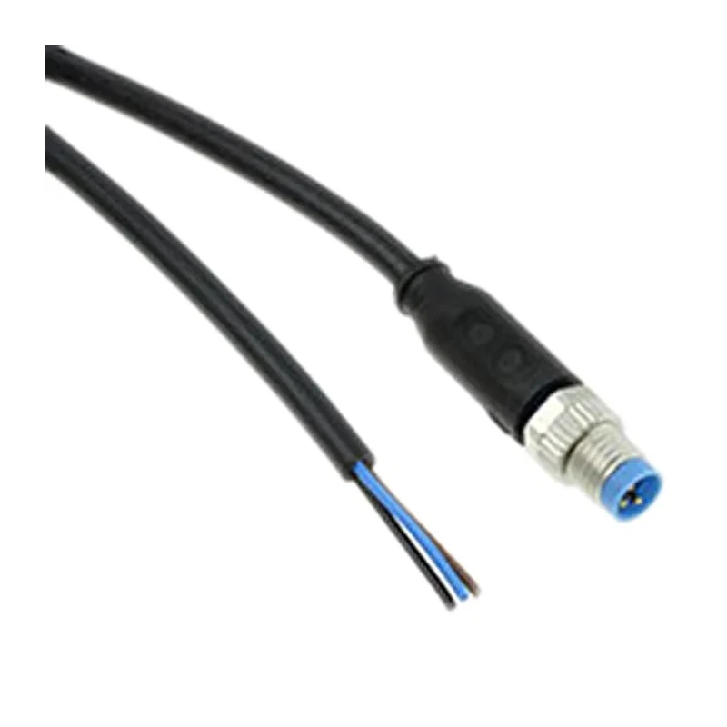 TE Connectivity Male 3 Way Straight to Unterminated Sensor Actuator Cable 1.5m, Polyvinyl Chloride Jacket, IP65 1-2273000-1