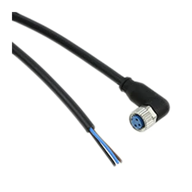 TE Connectivity Female 3 way Right Angle to Unterminated Free End Sensor Actuator Cable 1.5 m 1-2273009-1