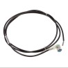 TE Connectivity Female 3 Way Right Angle to Unterminated Sensor Actuator Cable 1.5 m 24V DC 1-2273104-1